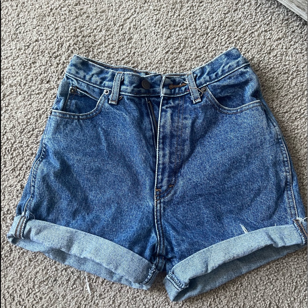 High Rise Jordache Jean Shorts (Mom style)